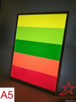 Тонкая световая панель А5 (148 x 210 мм)