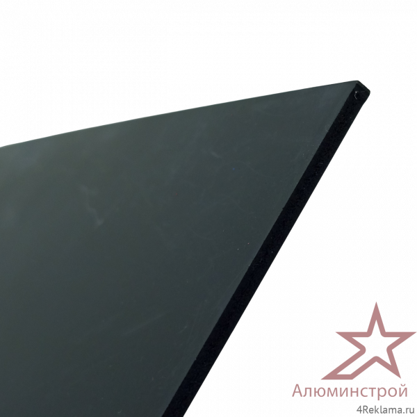 ПВХ Вспененный Черный AluFoam 3 мм, 1220 x 2440 мм