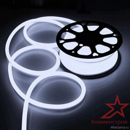 Гибкий неон Alulight ,белый, 6*12mm, длина 5м