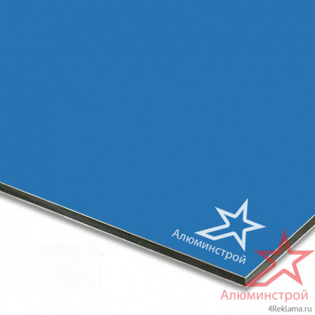 Алюминиевая композитная панель 4 мм (0.4) 1220х4000 серия Классик RAL 5015