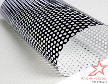 Пленка перфорированная для печати Ван вей вижин